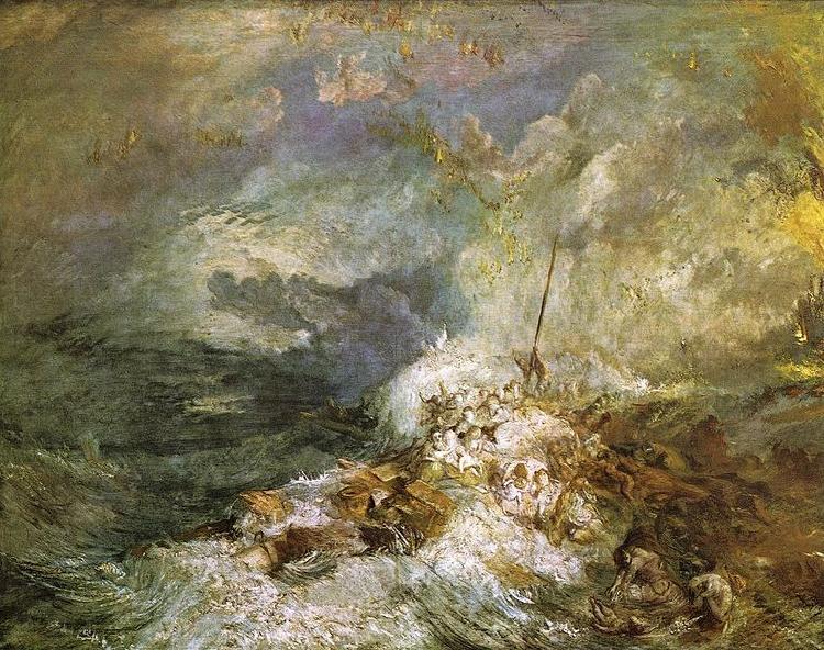 Joseph Mallord William Turner Fire at Sea Spain oil painting art
